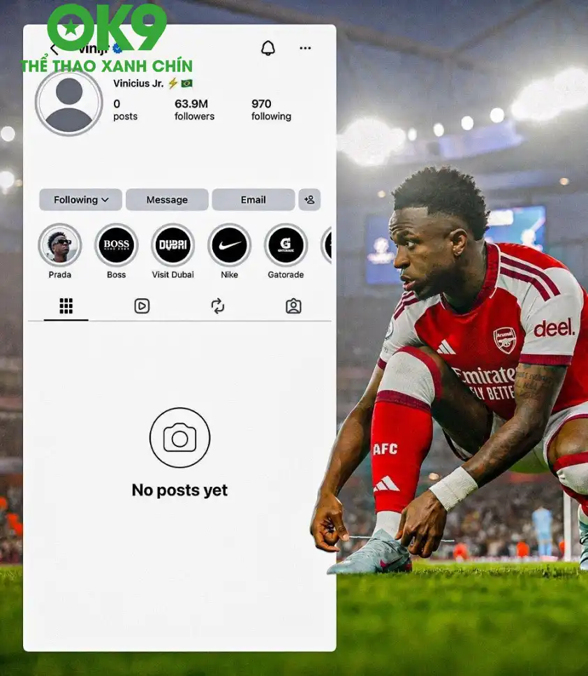 Arsenal là đội muốn chiêu mộ Vinicius nhất thời điểm hiện tại